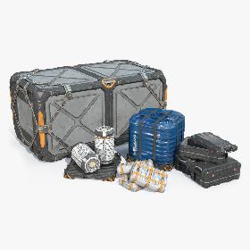 Sci-fi Cargo PBR 3D model